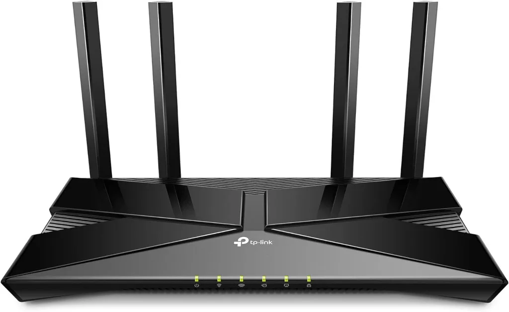 10 Melhores Roteadores WiFi de 2025 Trata-se de um Roteador TP-Link Archer AX53 na cor preta. Serve para conectar dispositivos móveis com a internet através da rede sem fio