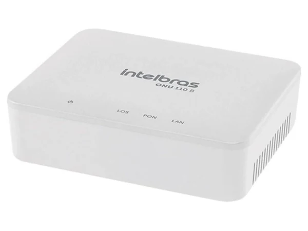 Intelbras ONU 110B para conexão de fibra óptica GPON