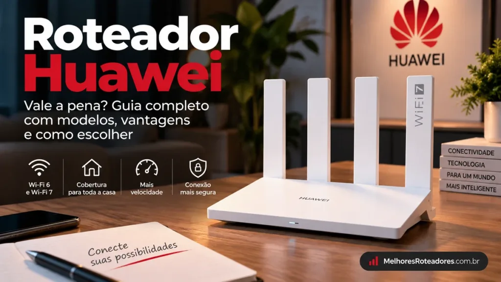 Roteador Huawei é Bom? Melhores Modelos e Qual Escolher Roteador Huawei Wi-Fi 6 e Wi-Fi 7