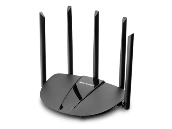Roteador Multilaser RE017 Draco AC1200 com 5 antenas